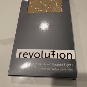 Revolution Dark Tan Footed Tights